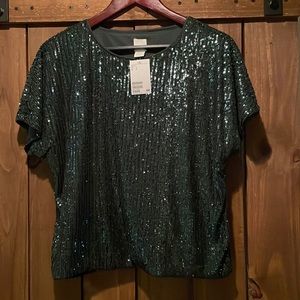 Sequin Party Shirt - Brand New